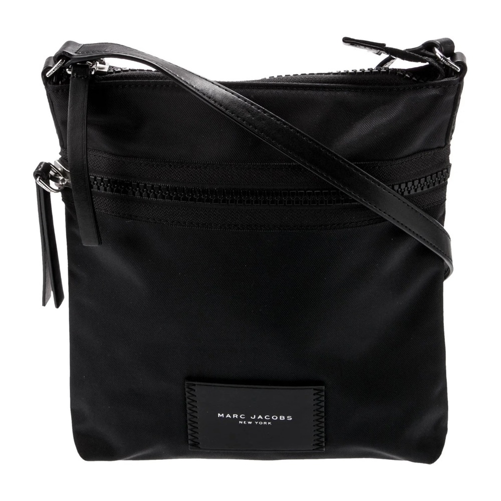 Marc Jacobs Black Crossbody Nylon Zip Bag